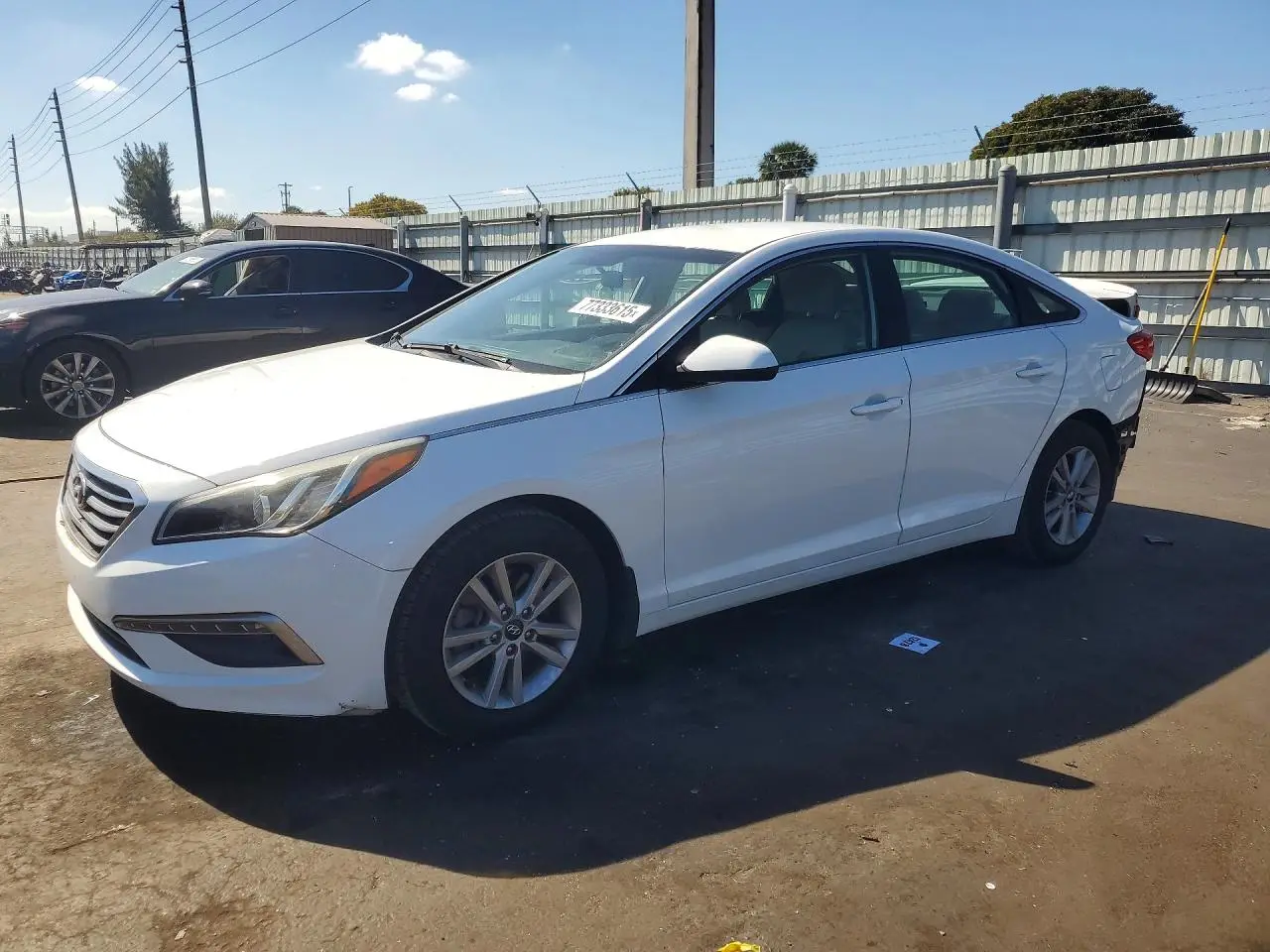 HYUNDAI SONATA 2015. Lot# 77333615. VIN 5NPE24AF7FH198694. Photo 1