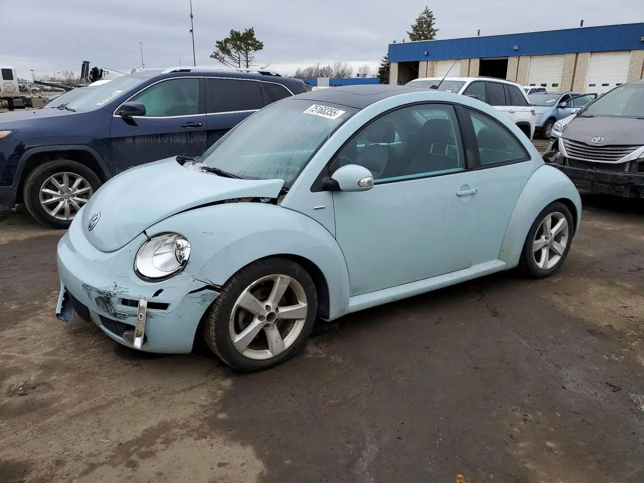 VOLKSWAGEN BEETLE 2010. Lot# 75168355. VIN 3VWRW3AG2AM029546. Photo 1