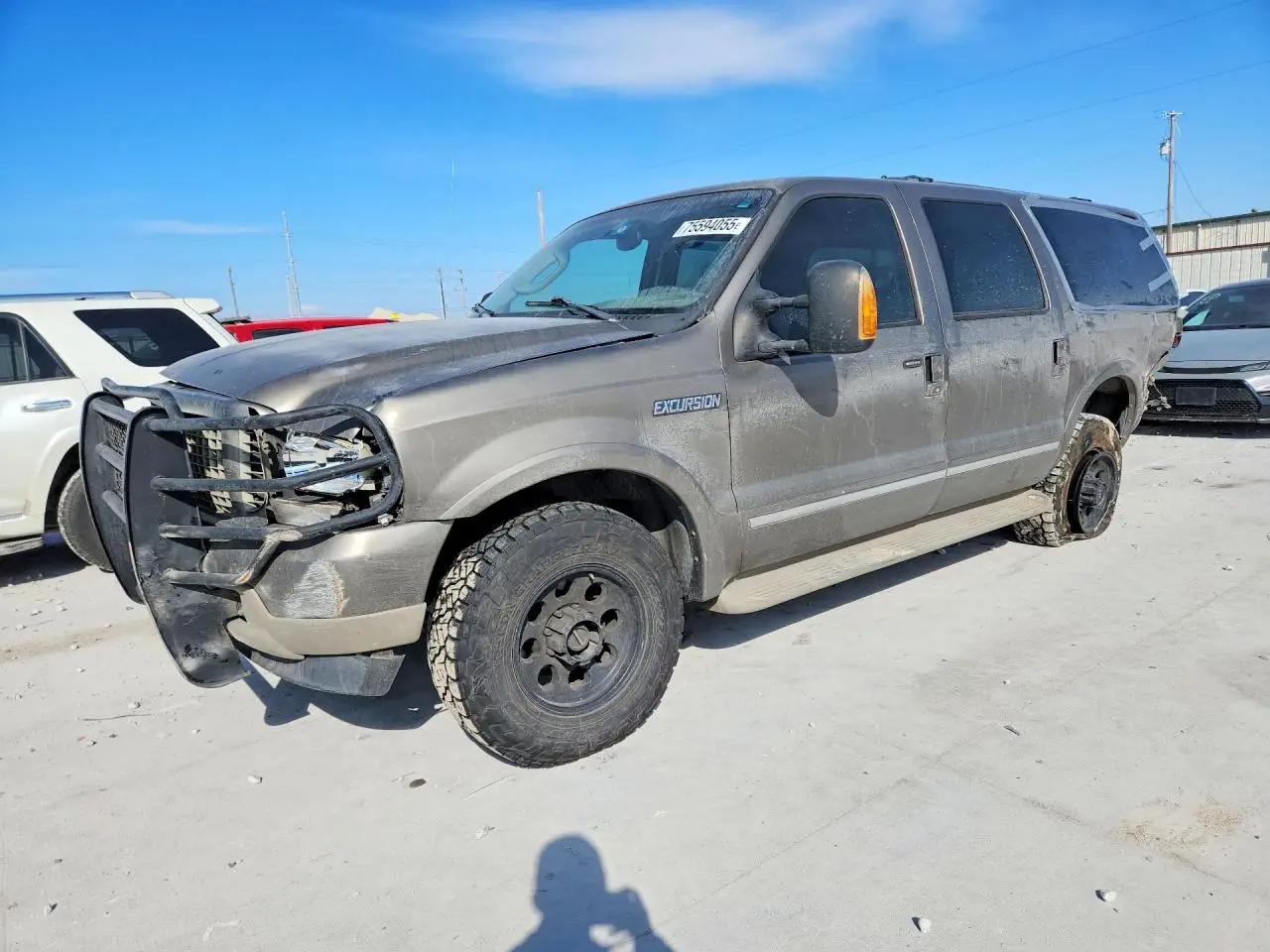 FORD EXCURSION 2004. Lot# 75594055. VIN 1FMNU43S54EA72718. Photo 1