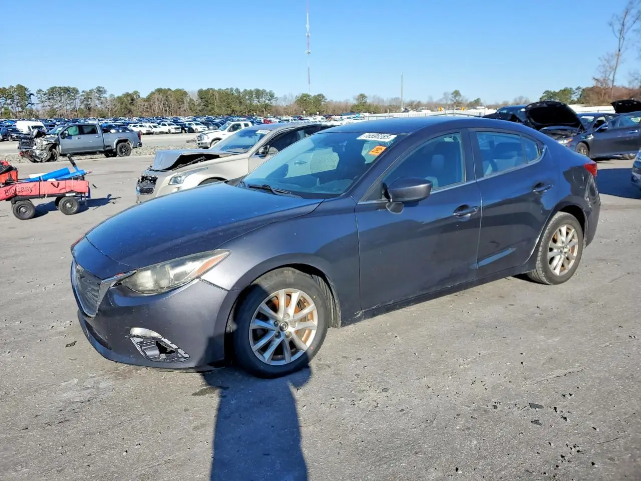 MAZDA 3 2016. Lot# 76596285. VIN JM1BM1U75G1307162. Photo 1