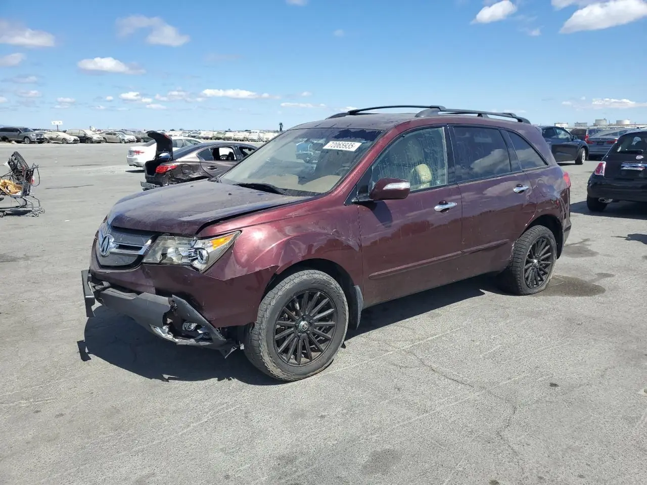 ACURA MDX 2007. Lot# 72065935. VIN 2HNYD28357H502259. Photo 1