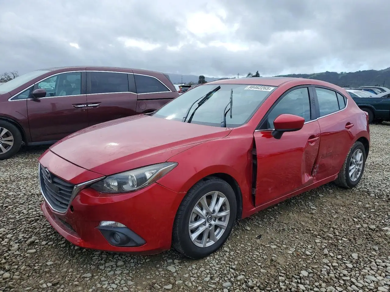MAZDA 3 2016. Lot# 98555925. VIN JM1BM1M76G1293210. Photo 1