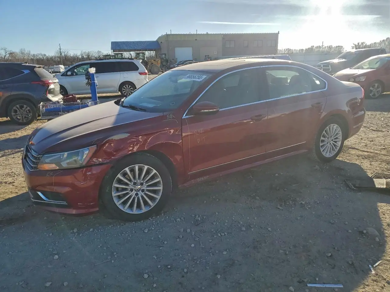 VOLKSWAGEN PASSAT 2017. Lot# 98856255. VIN 1VWBT7A30HC065634. Photo 1