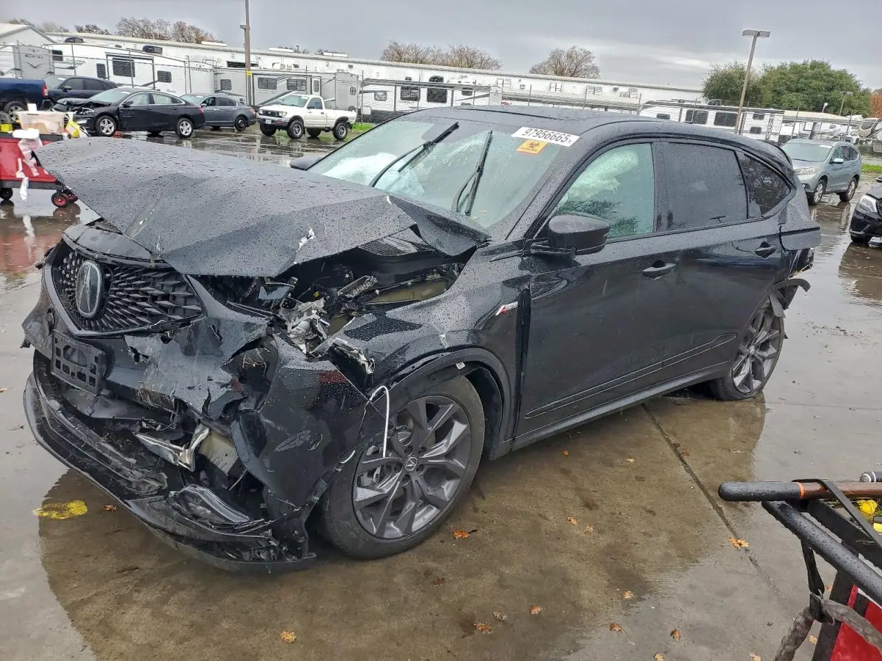 ACURA MDX 2024. Lot# 97956665. VIN 5J8YE1H04RL014737. Photo 1