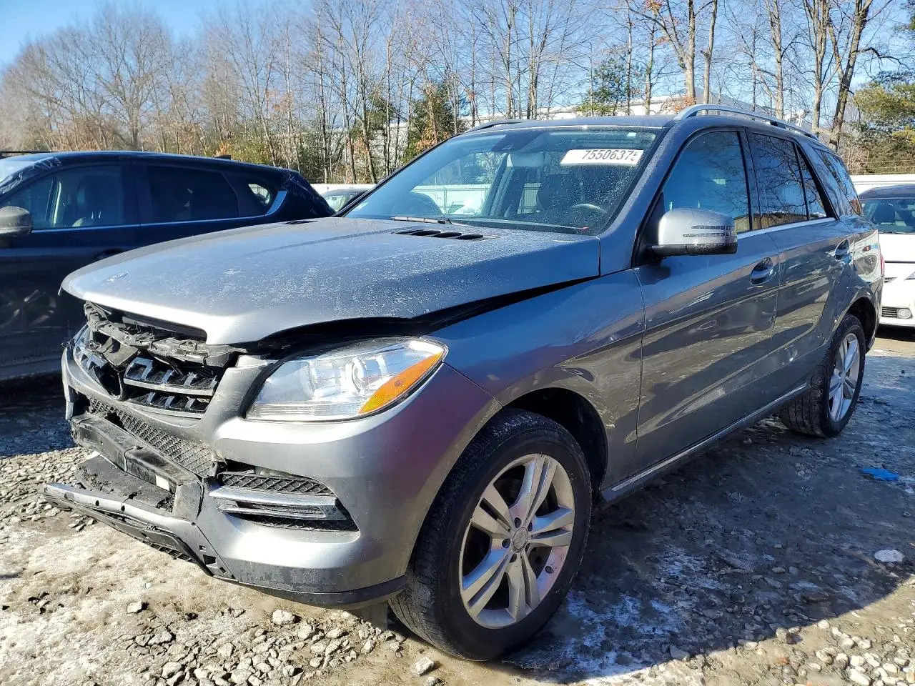 MERCEDES-BENZ M-CLASS 2013. Lot# 75506375. VIN 4JGDA5HB7DA134968. Photo 1