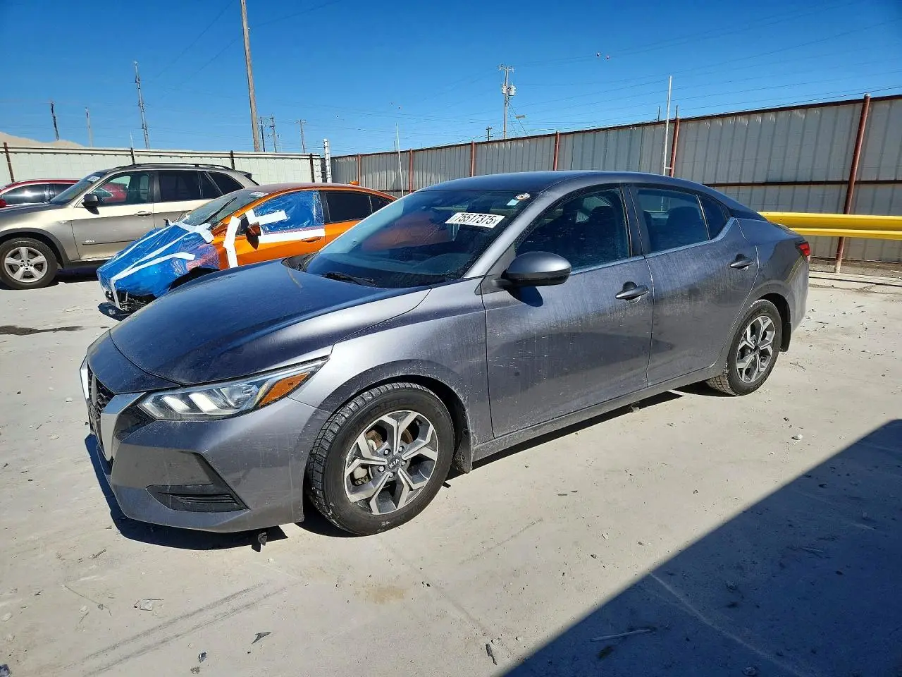 NISSAN SENTRA 2020. Lot# 75517375. VIN 3N1AB8BV5LY215294. Photo 1