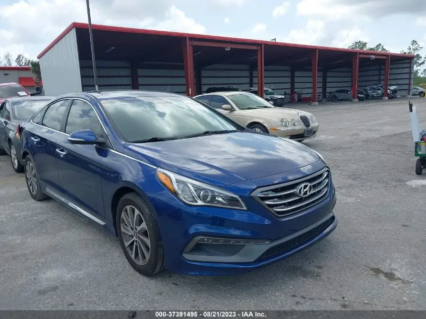 HYUNDAI SONATA 2016. Lot# 37391495. VIN 5NPE34AF3GH320692. Photo 1