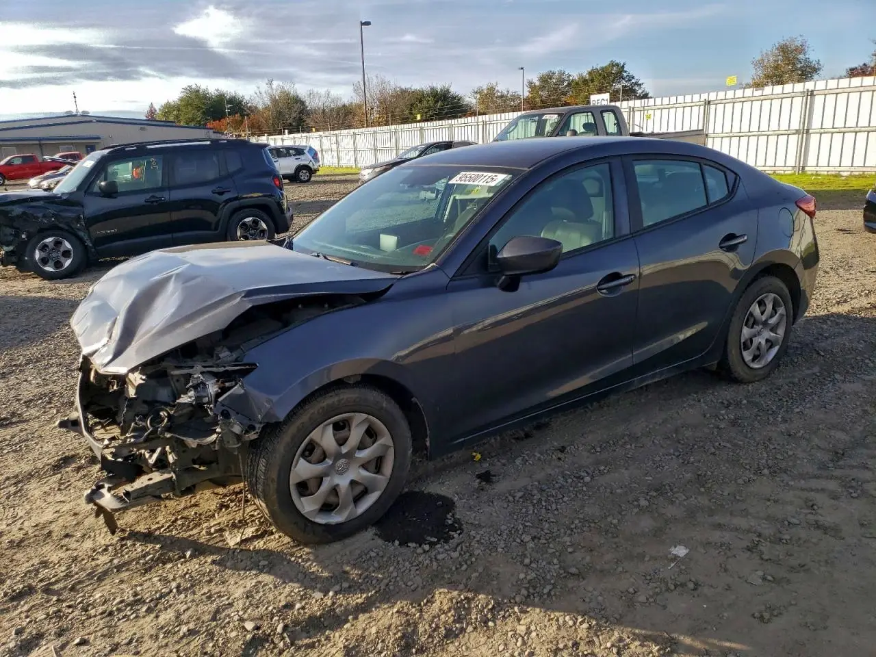 MAZDA 3 2015. Lot# 95500115. VIN 3MZBM1U71FM132892. Photo 1