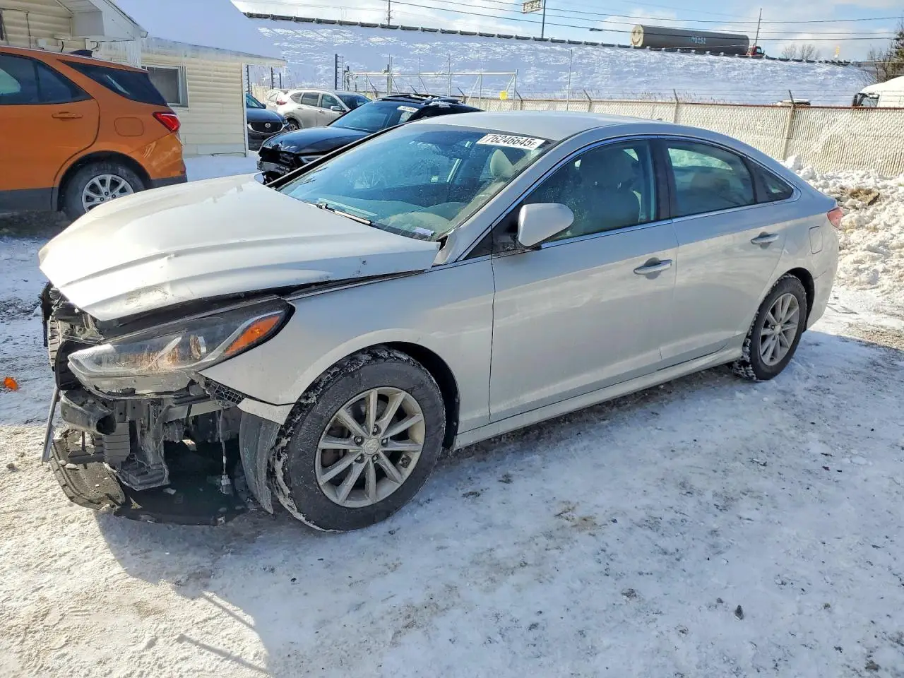 HYUNDAI SONATA 2019. Lot# 76246645. VIN 5NPE24AF6KH773622. Photo 1
