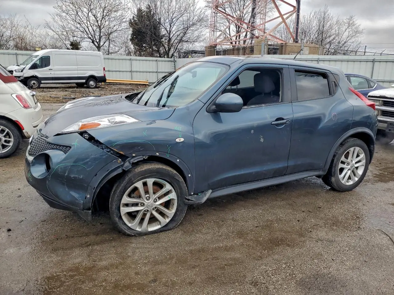 NISSAN JUKE 2013. Lot# 97870605. VIN JN8AF5MR4DT209453. Photo 1