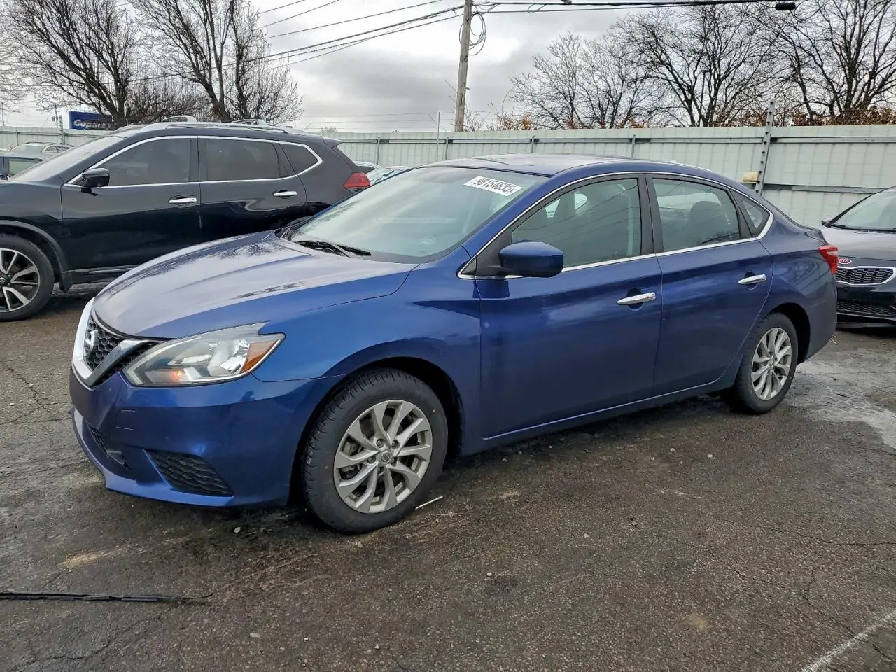 NISSAN SENTRA 2018. Lot# 98154635. VIN 3N1AB7AP8JY342776. Photo 1
