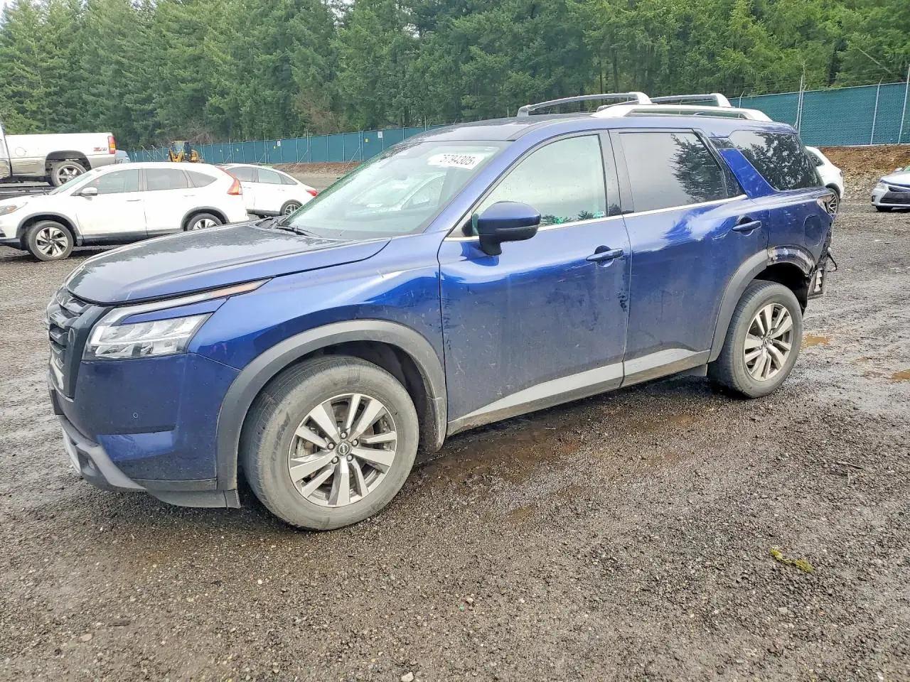 NISSAN PATHFINDER 2022. Lot# 75794305. VIN 5N1DR3CC7NC252036. Photo 1