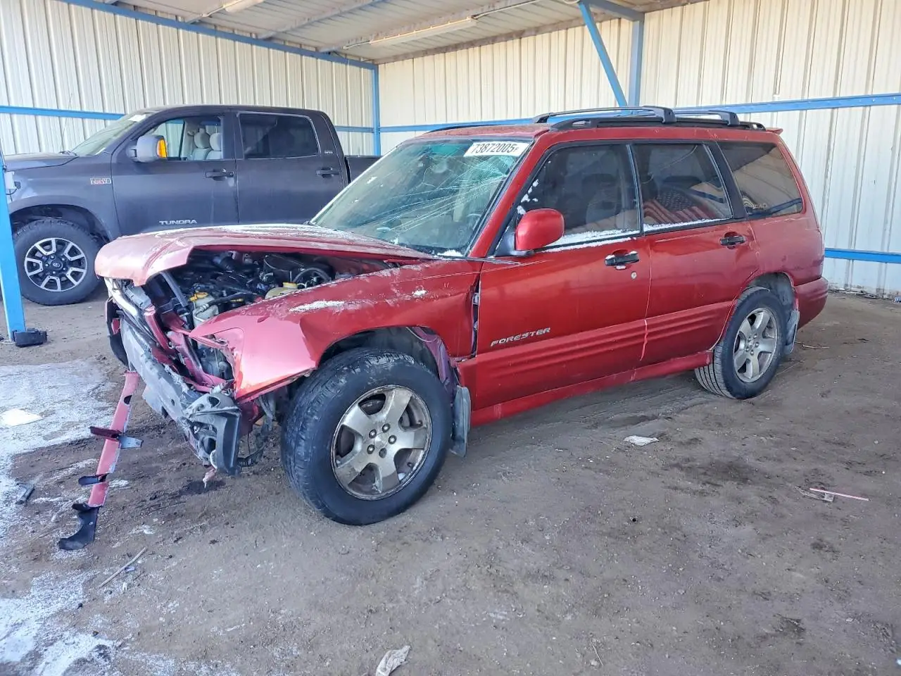 SUBARU FORESTER 2001. Lot# 73872005. VIN JF1SF65681H755963. Photo 1