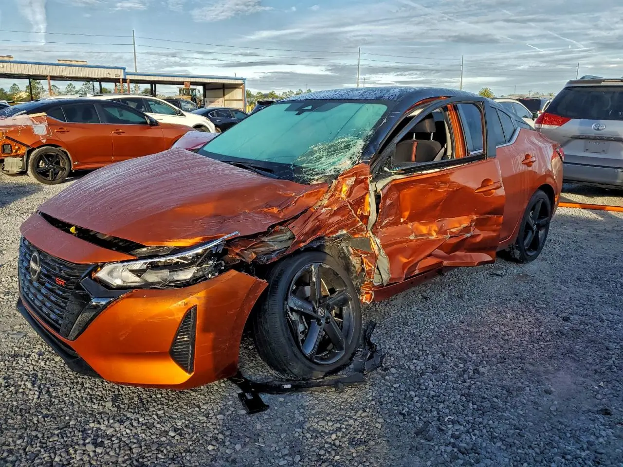 NISSAN SENTRA 2025. Lot# 97307145. VIN 3N1AB8DV1SY356472. Photo 1