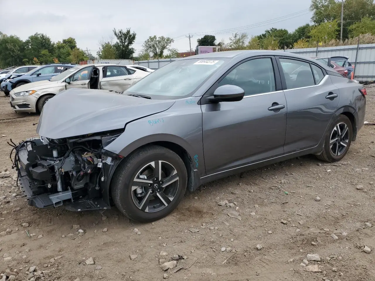 NISSAN SENTRA 2025. Lot# 86644375. VIN 3N1AB8CVXSY375720. Photo 1