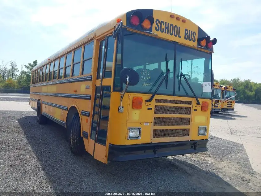 THOMAS SCHOOL BUS 2011. Lot# 42952679. VIN 1T88P4E2XB1138589. Photo 1