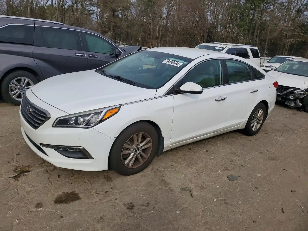 HYUNDAI SONATA 2015. Lot# 76888545. VIN 5NPE24AA8FH128786. Photo 1