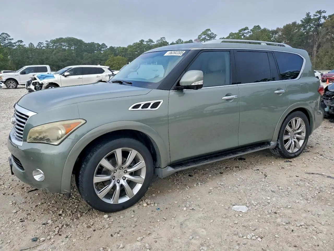 INFINITI QX56 2011. Lot# 96392205. VIN JN8AZ2ND9B9701088. Photo 1