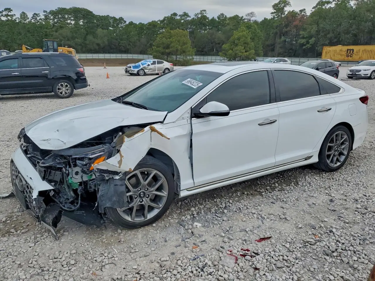 HYUNDAI SONATA 2018. Lot# 96646225. VIN 5NPE34AB1JH664722. Photo 1
