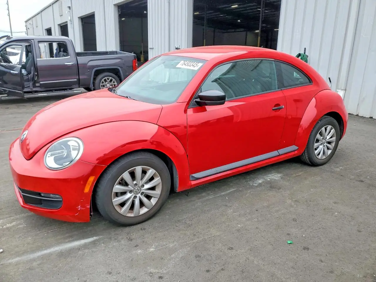 VOLKSWAGEN BEETLE 2013. Lot# 76493345. VIN 3VWFP7AT1DM645019. Photo 1