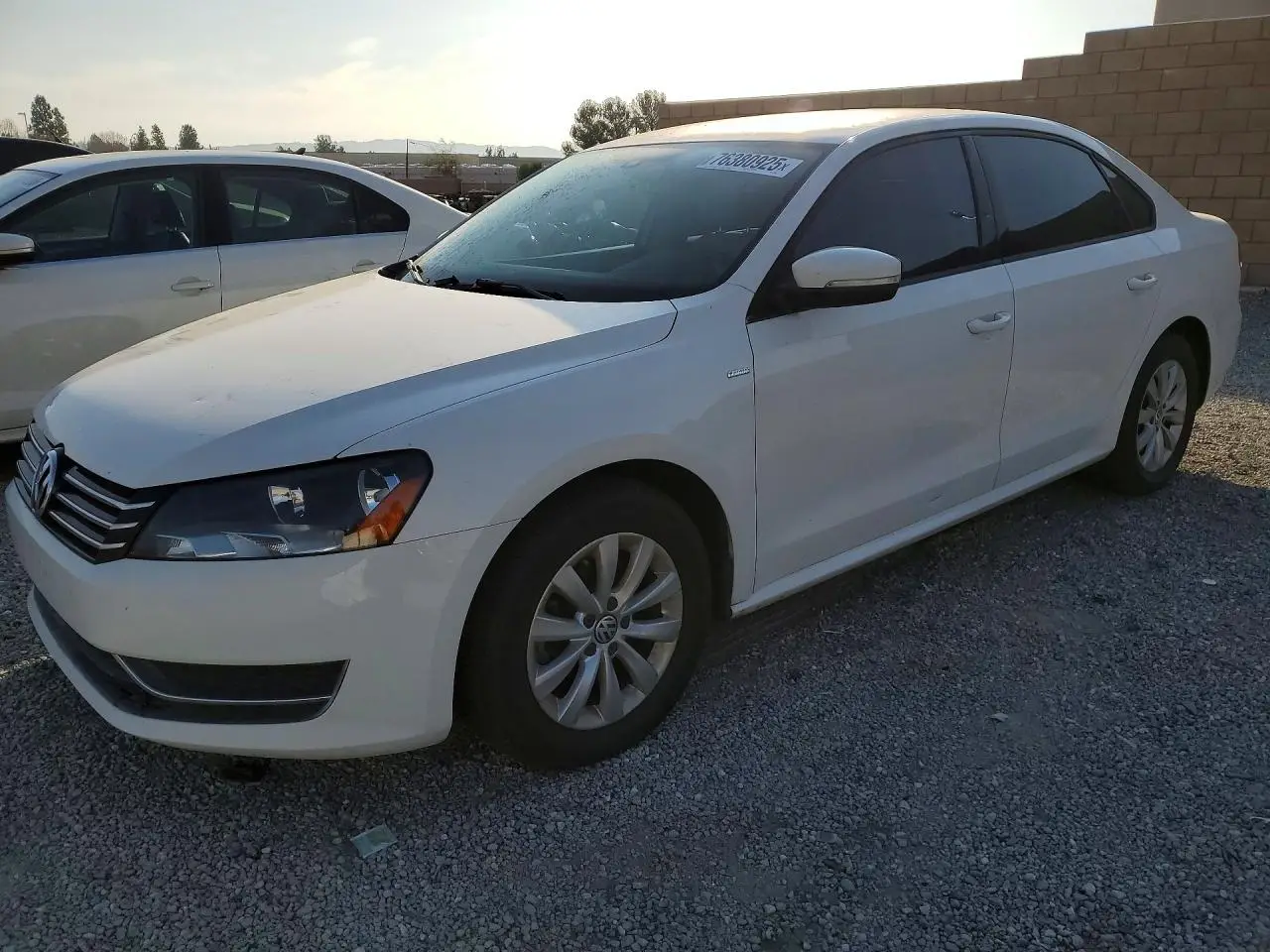 VOLKSWAGEN PASSAT 2014. Lot# 76380925. VIN 1VWAT7A32EC106482. Photo 1