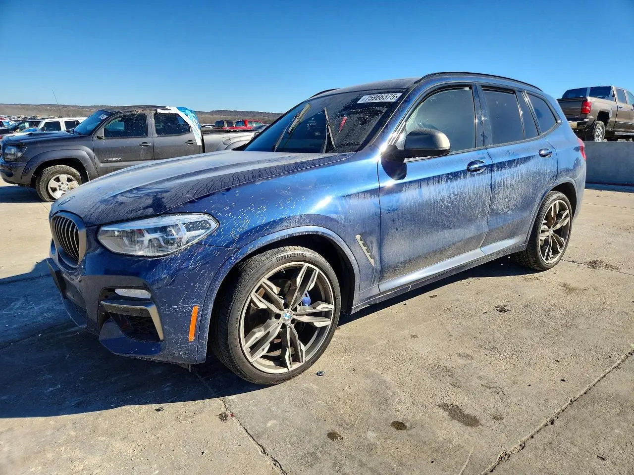 BMW X3 2019. Lot# 75966375. VIN 5UXTS3C57K0Z08320. Photo 1
