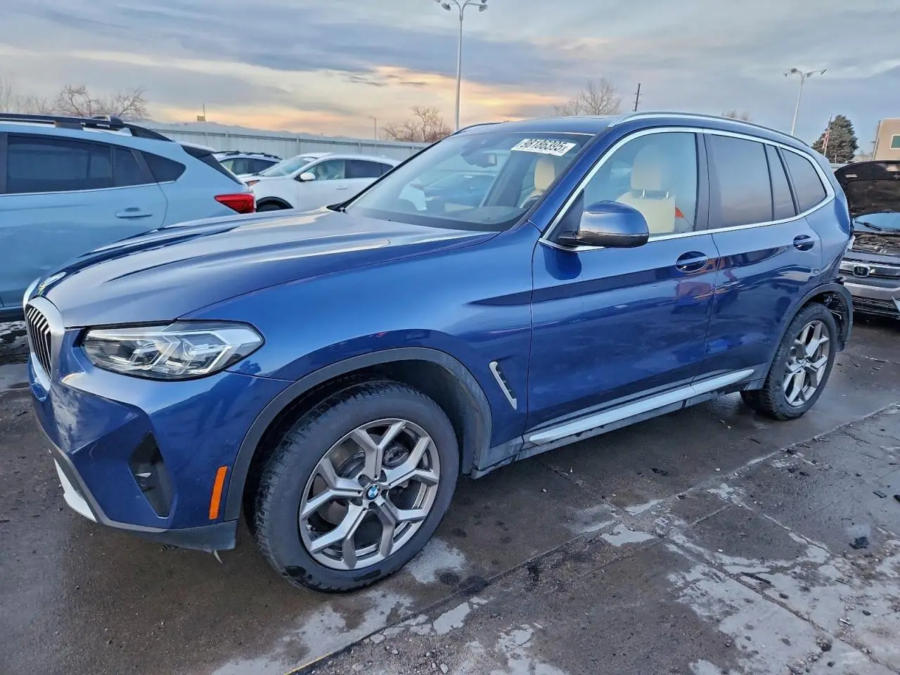 BMW X3 2024. Lot# 98186395. VIN WBX57DP00RN279743. Photo 1