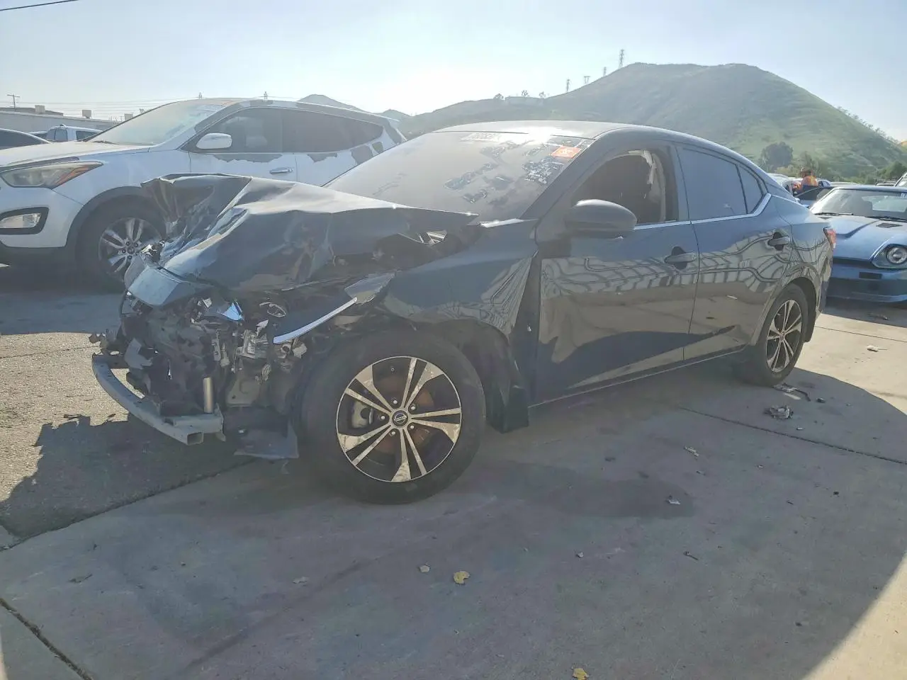 NISSAN SENTRA 2021. Lot# 76283015. VIN 3N1AB8CV8MY203320. Photo 1