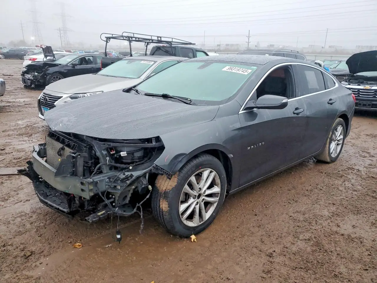 CHEVROLET MALIBU 2018. Lot# 99319745. VIN 1G1ZD5STXJF153797. Photo 1