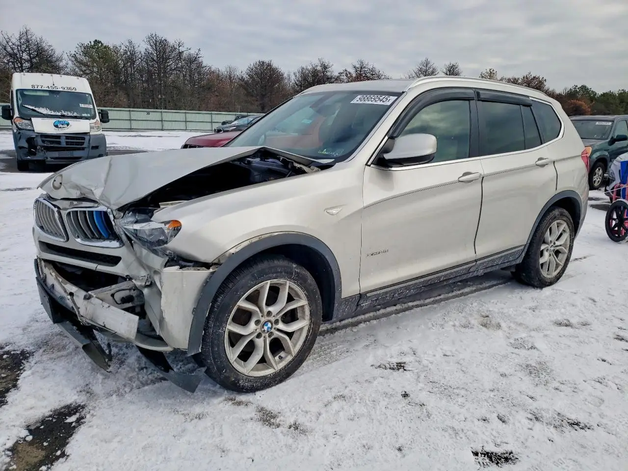 BMW X3 2013. Lot# 98869545. VIN 5UXWX9C59D0A29019. Photo 1