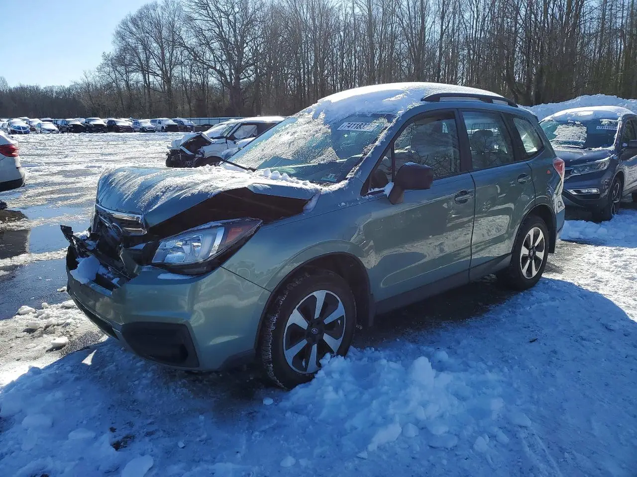 SUBARU FORESTER 2017. Lot# 74118335. VIN JF2SJABCXHH575109. Photo 1