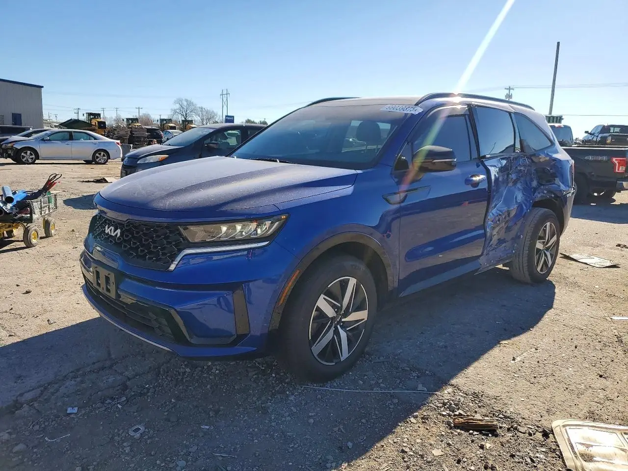 KIA SORENTO 2023. Lot# 99039875. VIN 5XYRL4LC6PG233204. Photo 1