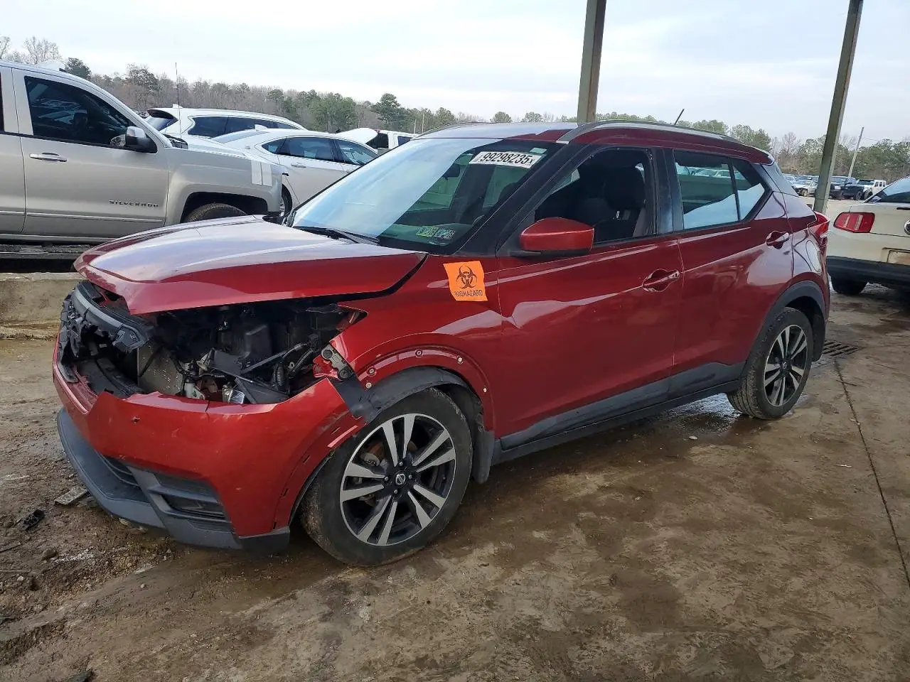 NISSAN KICKS 2019. Lot# 99298235. VIN 3N1CP5CU8KL522355. Photo 1