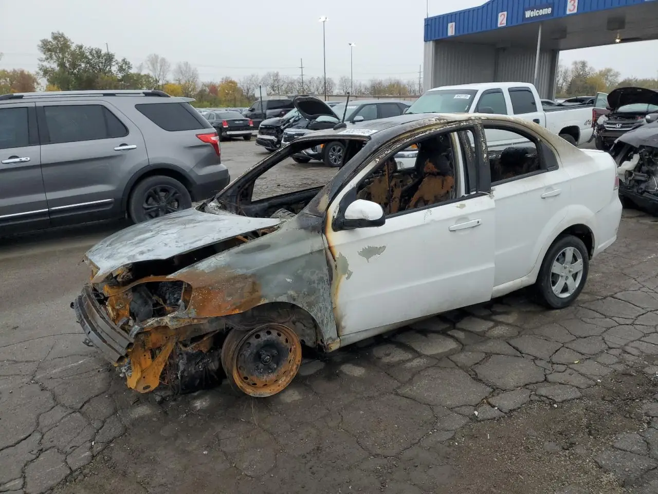 CHEVROLET AVEO 2011. Lot# 97482155. VIN KL1TD5DE6BB199476. Photo 1