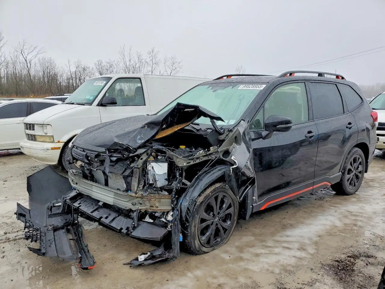 SUBARU FORESTER 2023. Lot# 99528955. VIN JF2SKAJC8PH497443. Photo 1