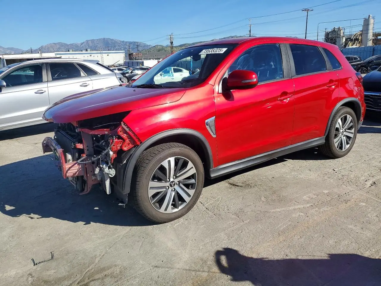 MITSUBISHI OUTLANDER 2021. Lot# 73535325. VIN JA4ARUAU6MU029837. Photo 1