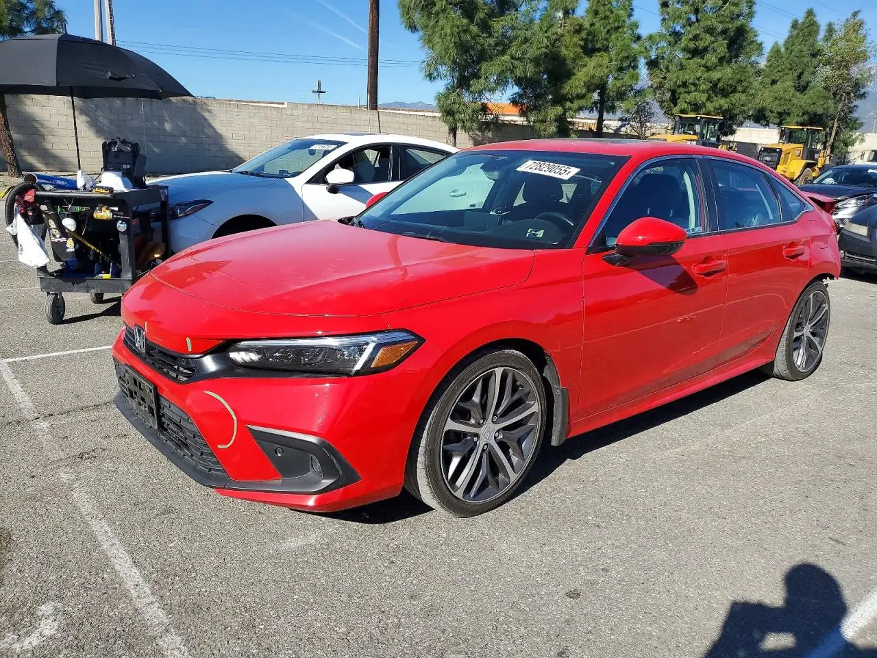 HONDA CIVIC 2023. Lot# 72829055. VIN 2HGFE1F98PH307561. Photo 1