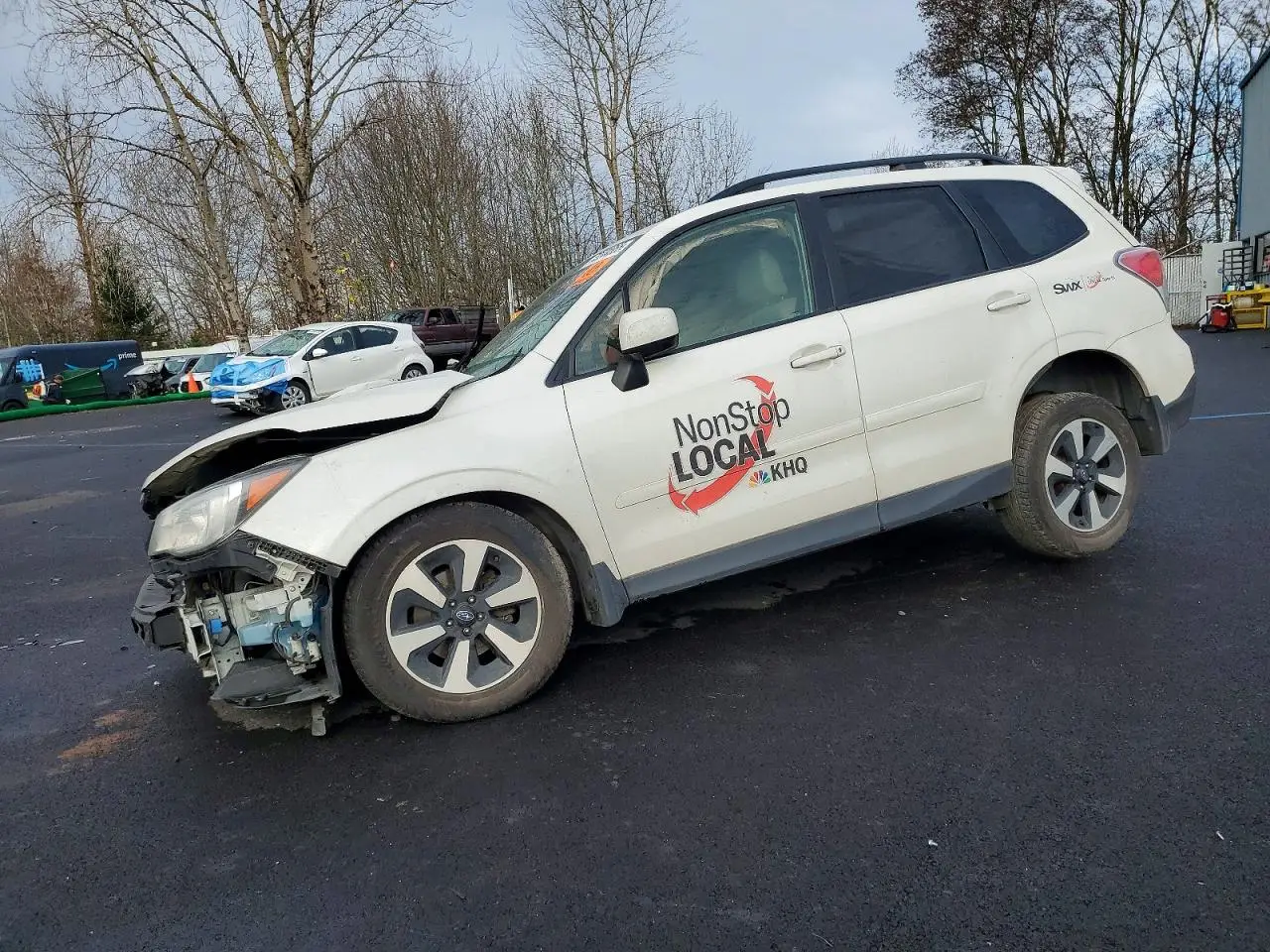 SUBARU FORESTER 2018. Lot# 72244865. VIN JF2SJAECXJH464500. Photo 1