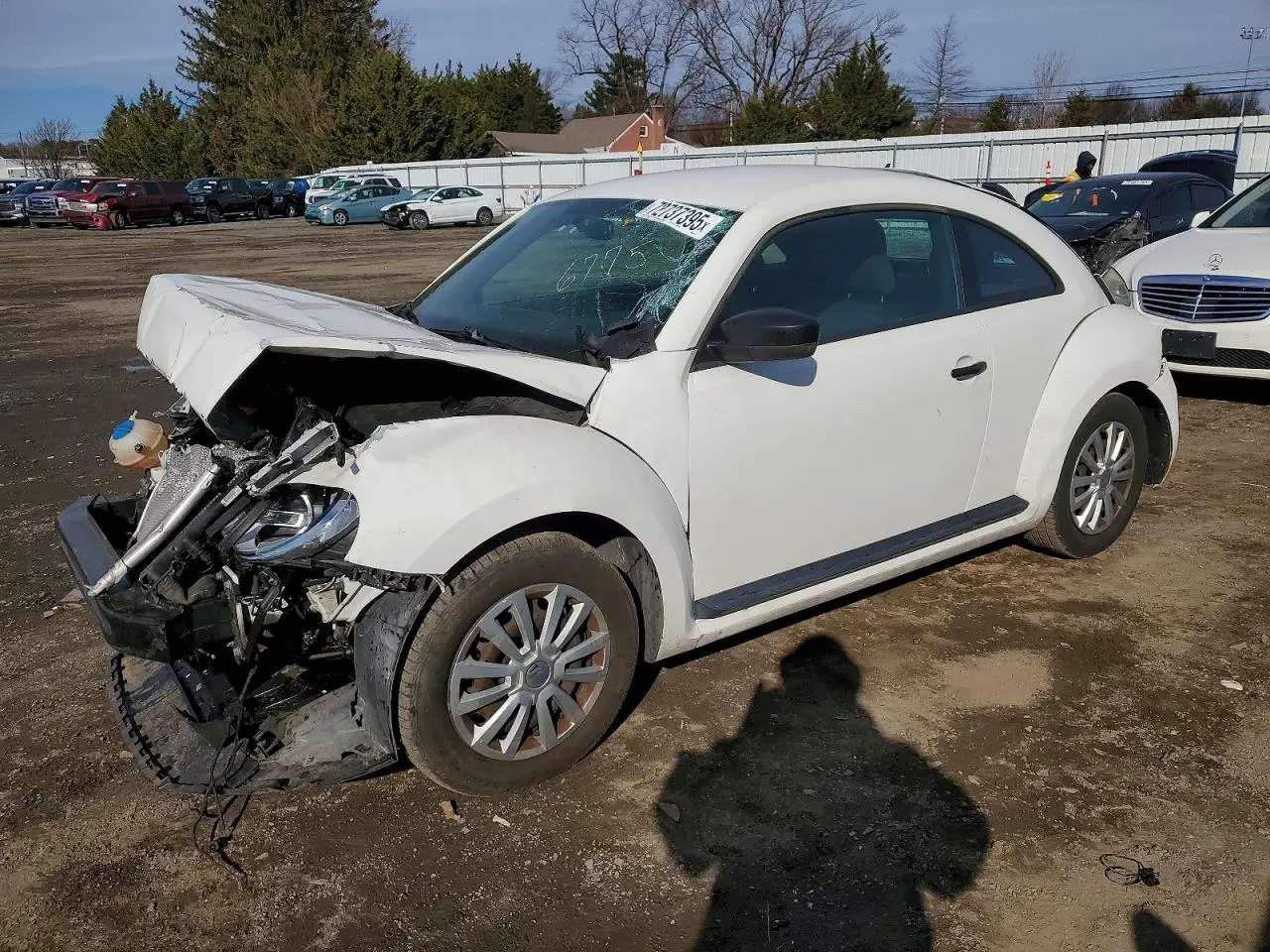 VOLKSWAGEN BEETLE 2012. Lot# 72737395. VIN 3VWFP7AT2CM646775. Photo 1