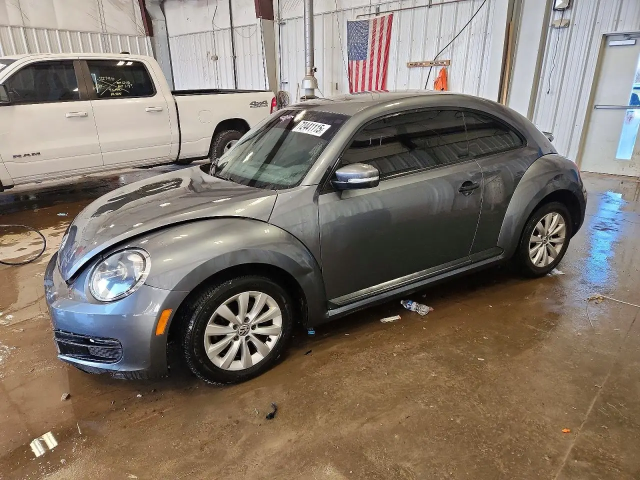 VOLKSWAGEN BEETLE 2014. Lot# 72441115. VIN 3VWFP7AT8EM624444. Photo 1