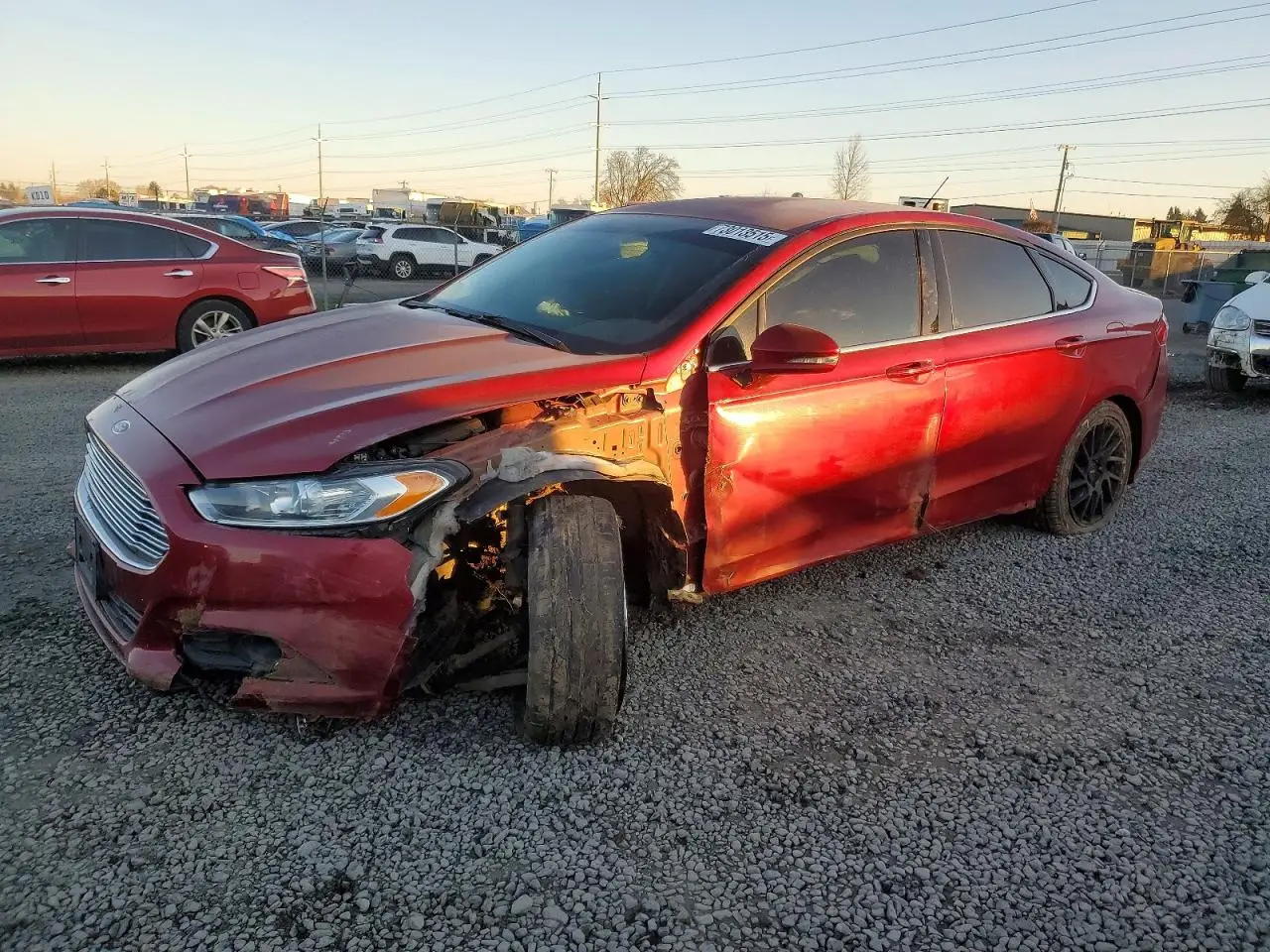 FORD FUSION 2015. Lot# 73013515. VIN 3FA6P0HD3FR128907. Photo 1