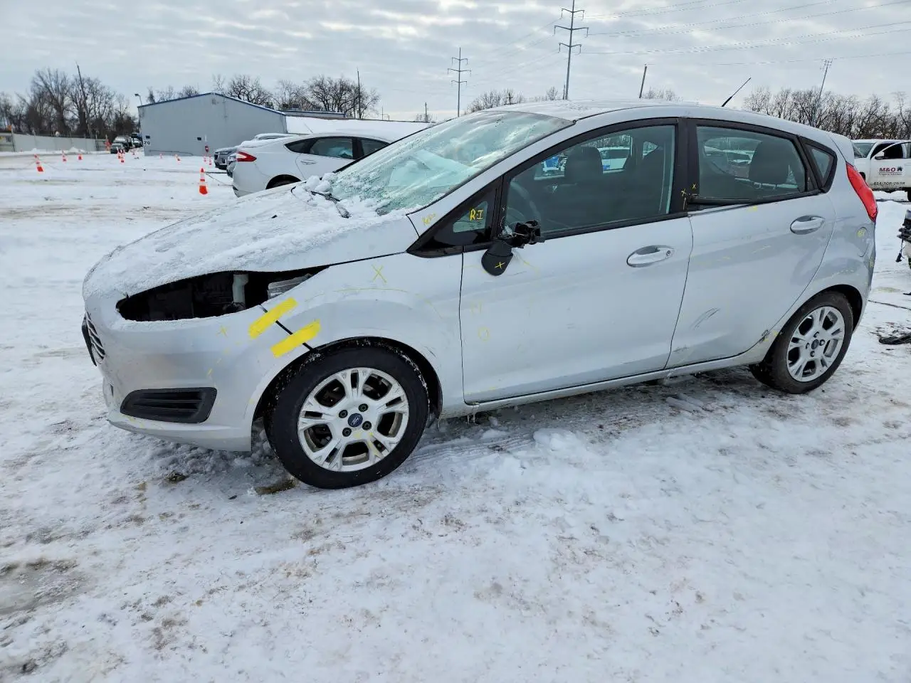 FORD FIESTA 2014. Lot# 75516295. VIN 3FADP4EJ4EM125048. Photo 1