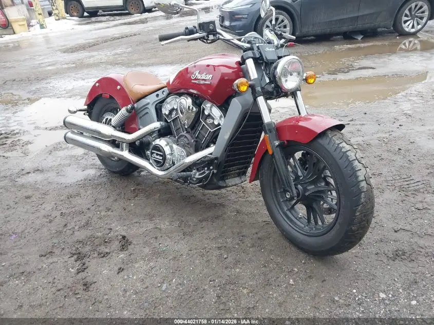 INDIAN MOTORCYCLE CO. SCOUT 2015. Lot# 44021758. VIN 56KMSA00XF3103073. Photo 1