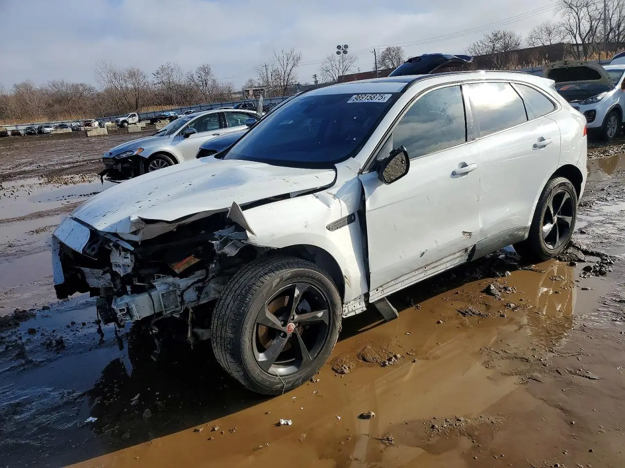 JAGUAR F-PACE 2018. Lot# 98915875. VIN SADCJ2FX6JA292117. Photo 1