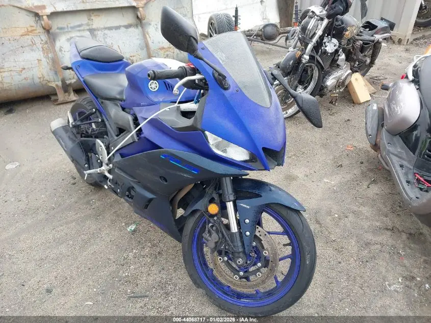 YAMAHA YZFR3 2022. Lot# 44068717. VIN MH3RH18Y0NK009231. Photo 1