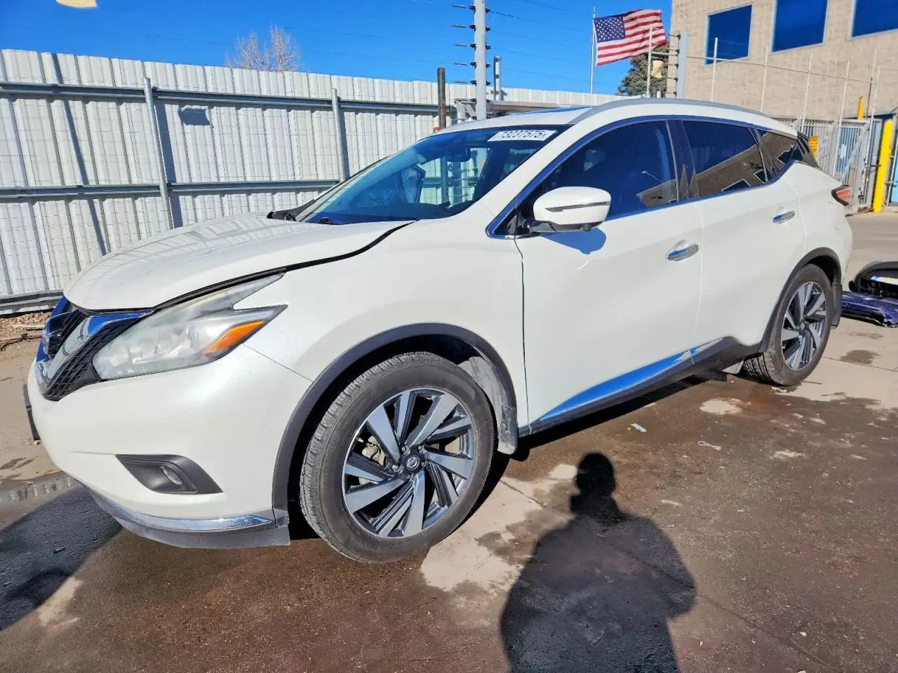 NISSAN MURANO 2018. Lot# 73237575. VIN 5N1AZ2MH8JN108551. Photo 1