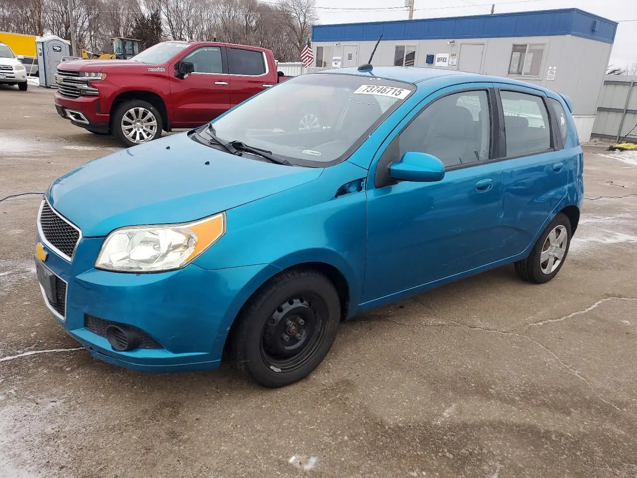 CHEVROLET AVEO 2009. Lot# 73746715. VIN KL1TD66E29B645765. Photo 1