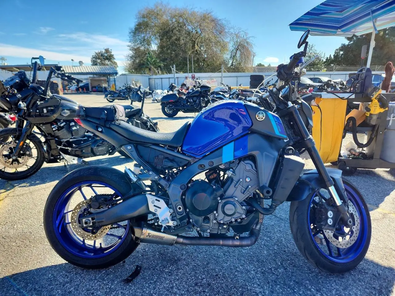 YAMAHA MT09 C 2022. Lot# 73029775. VIN JYARN71Y9NA000551. Photo 1