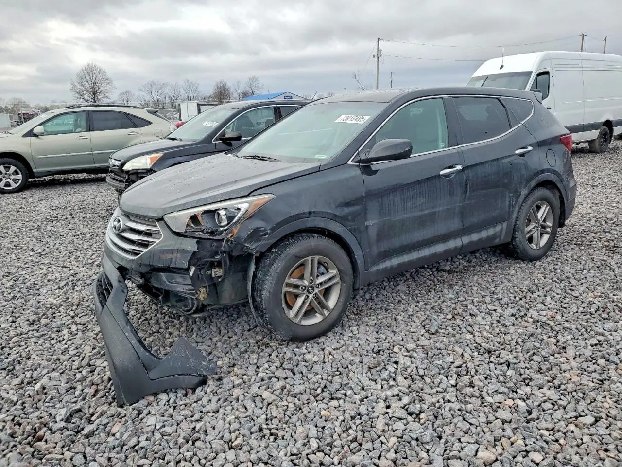 HYUNDAI SANTA FE 2018. Lot# 73015405. VIN 5XYZT3LB3JG564797. Photo 1