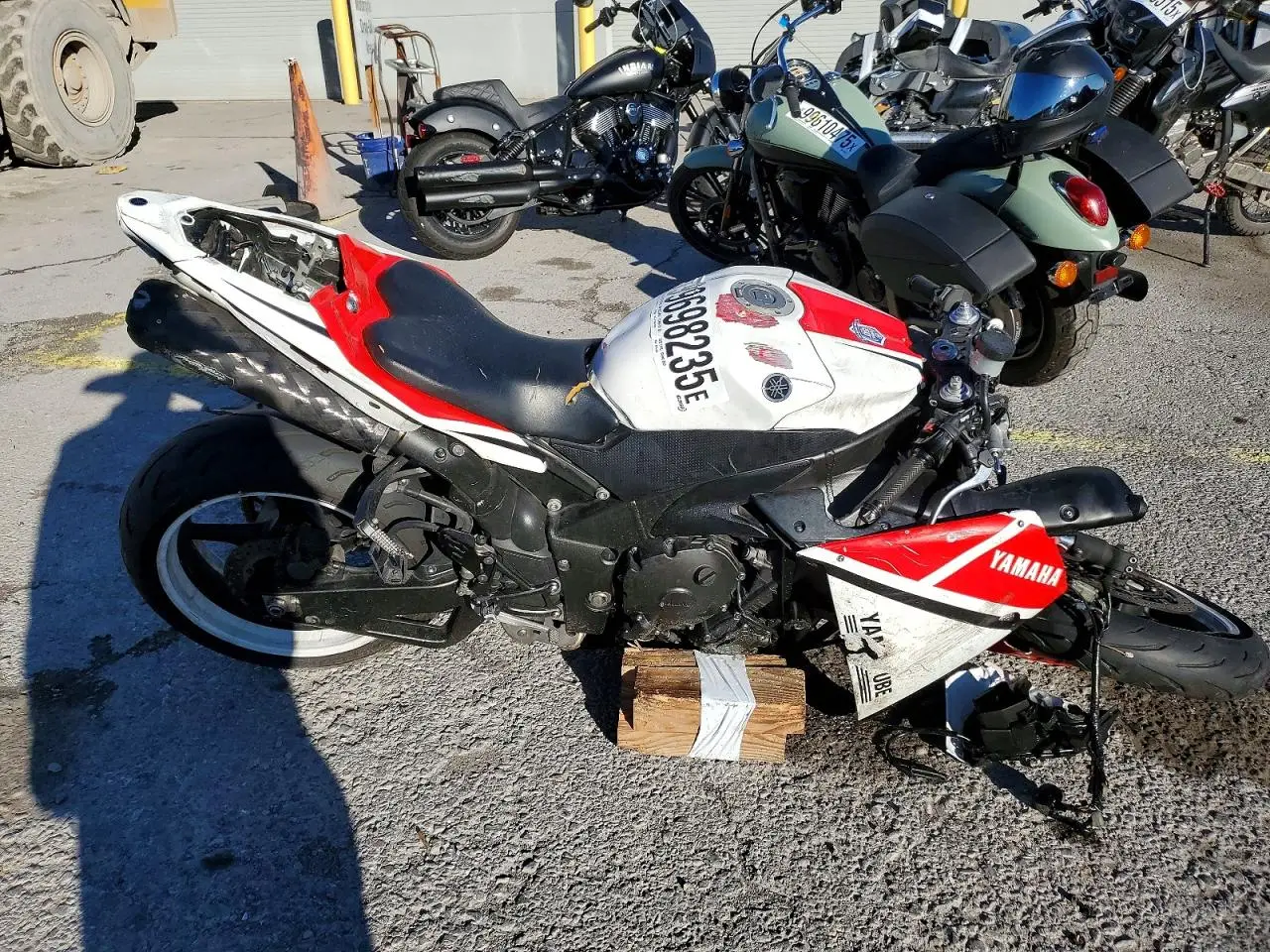 YAMAHA YZF1000 2008. Lot# 99698235. VIN JYARN20Y58A003584. Photo 1